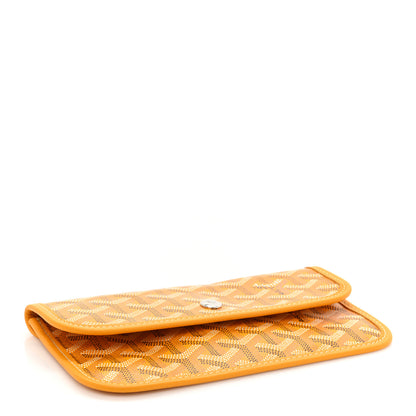 Goyard Goyardine Pouch Yellow 4 of 9