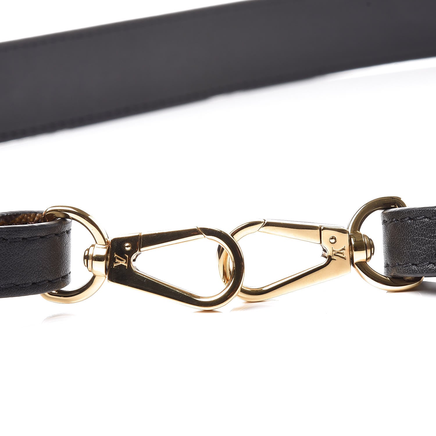 Louis Vuitton Monogram Bandouliere Shoulder Strap XL Black 4 of 7