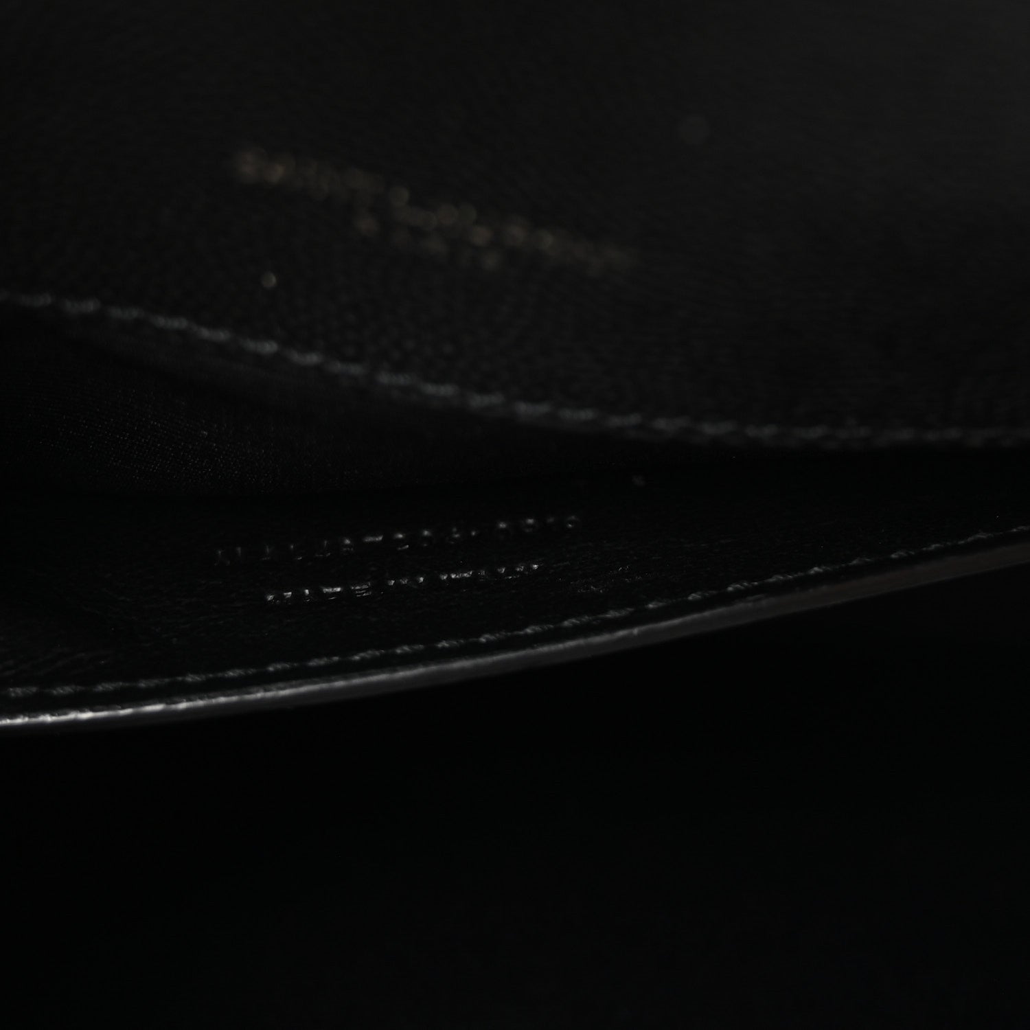 Saint Laurent Grain De Poudre Textured Mixed Matelasse Triquilt Medium Monogram Monochrome Satchel Black 7 of 10