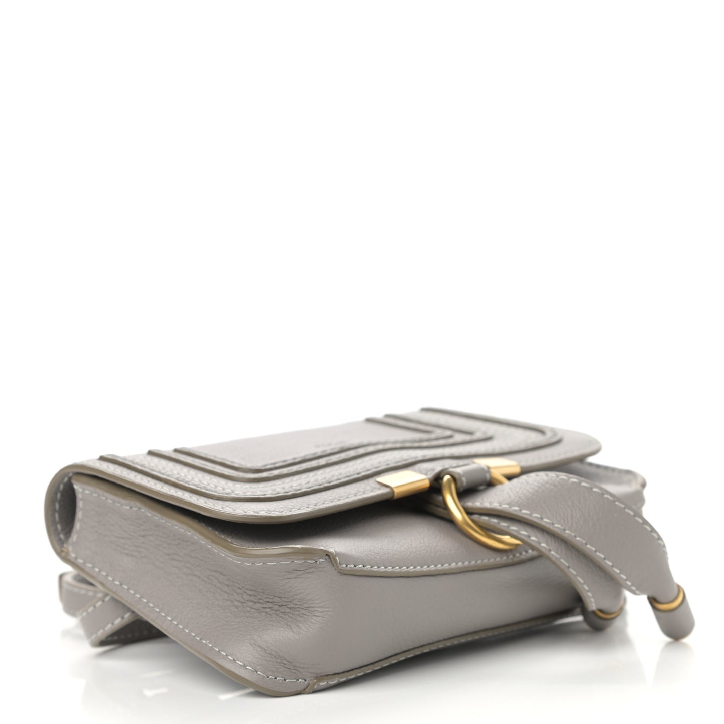 Calfskin Marcie Convertible Belt Bag Cashmere Grey