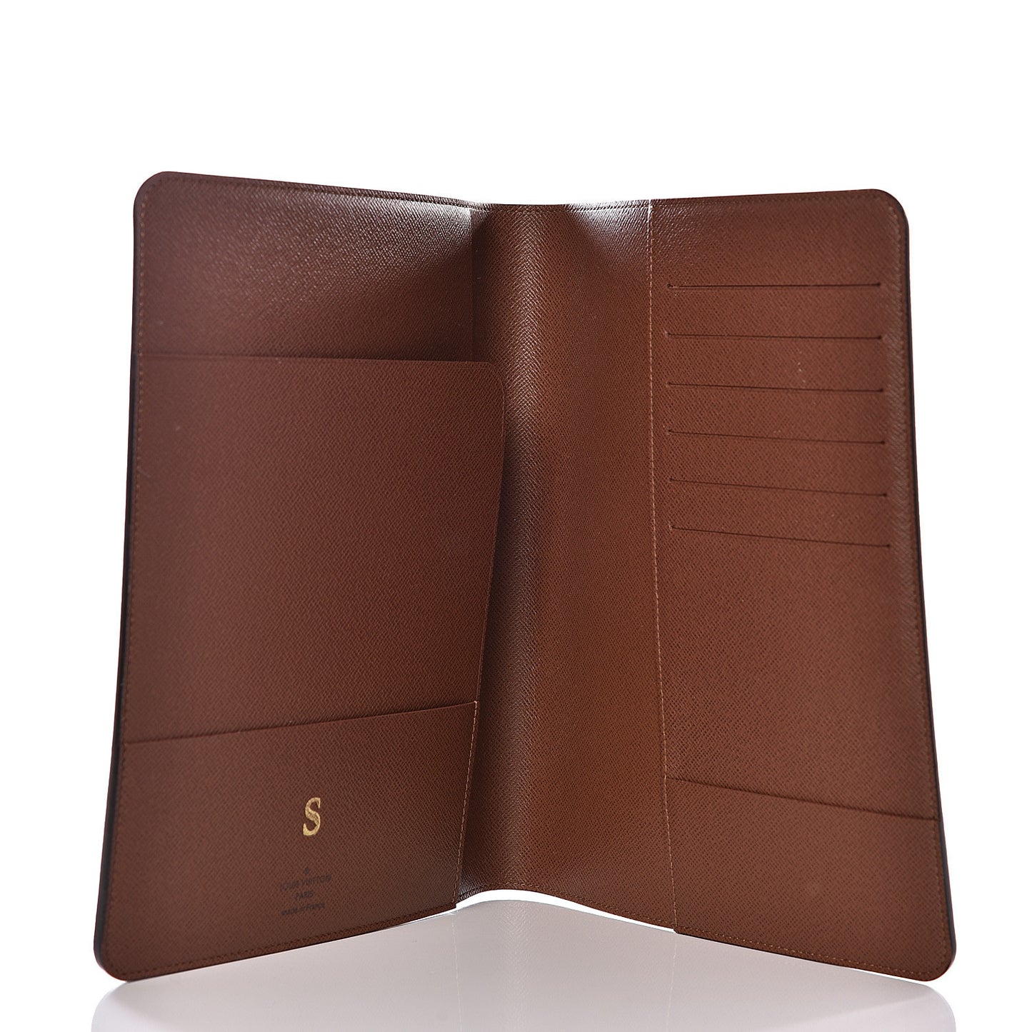 Monogram Desk Agenda Cover