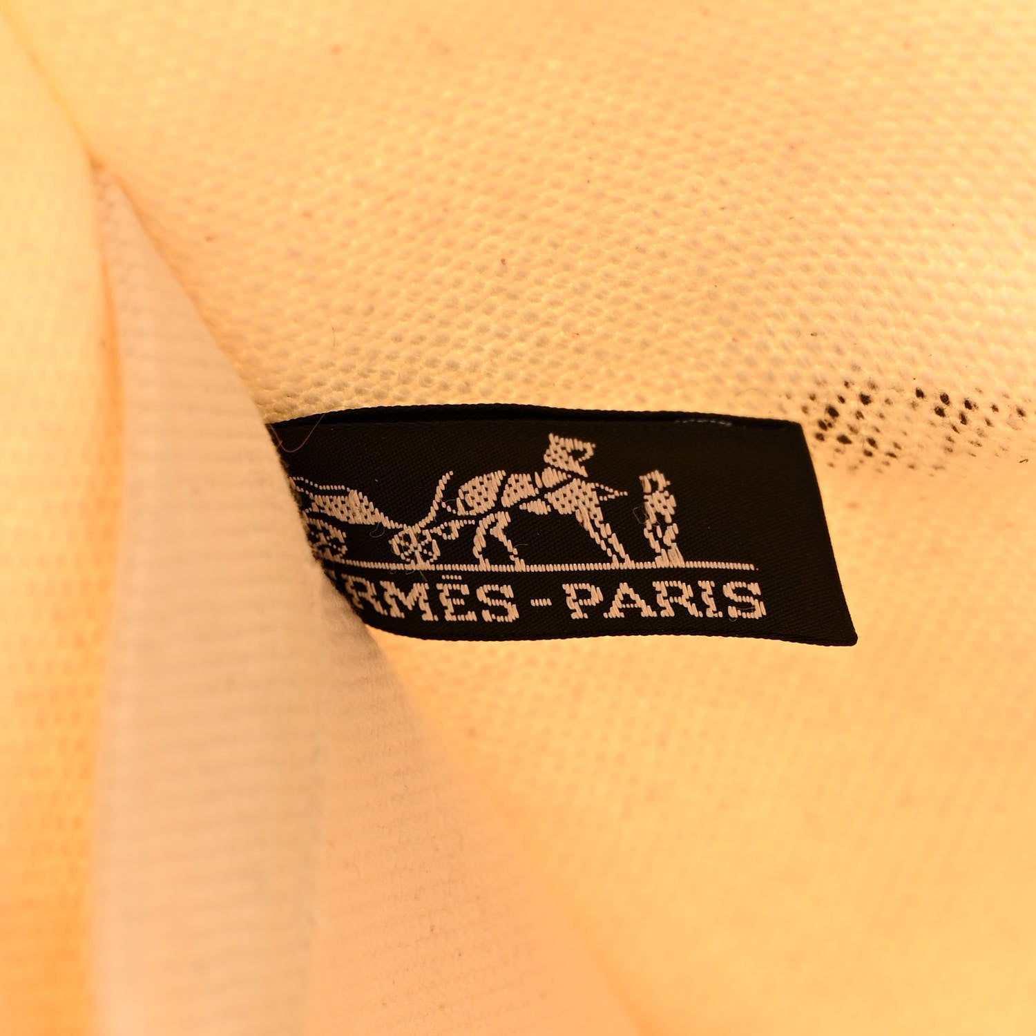 Hermes Canvas Fourre Tout PM Craie Lime 6 of 14