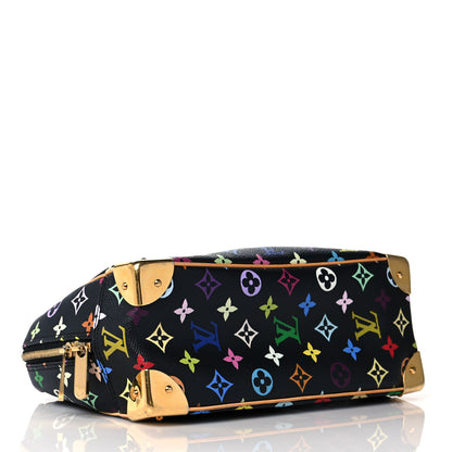 Louis Vuitton Monogram Multicolor Trouville Black 3 of 7