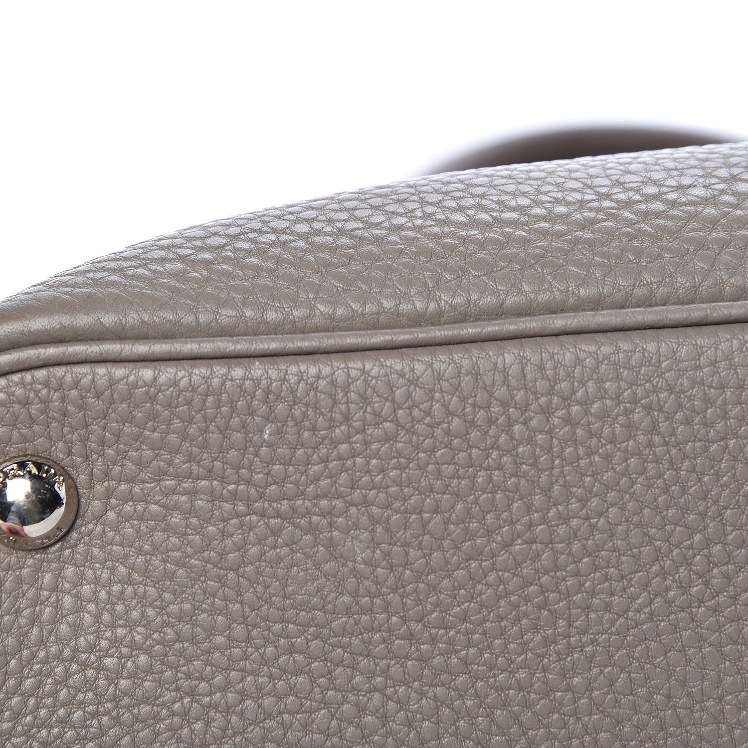 Prada Vitello Daino Small Double Bag Argilla Black 13 of 23