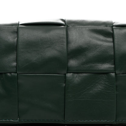 Bottega Veneta Paper Calfskin Intrecciato Cassette Belt Bag Raintree 8 of 10