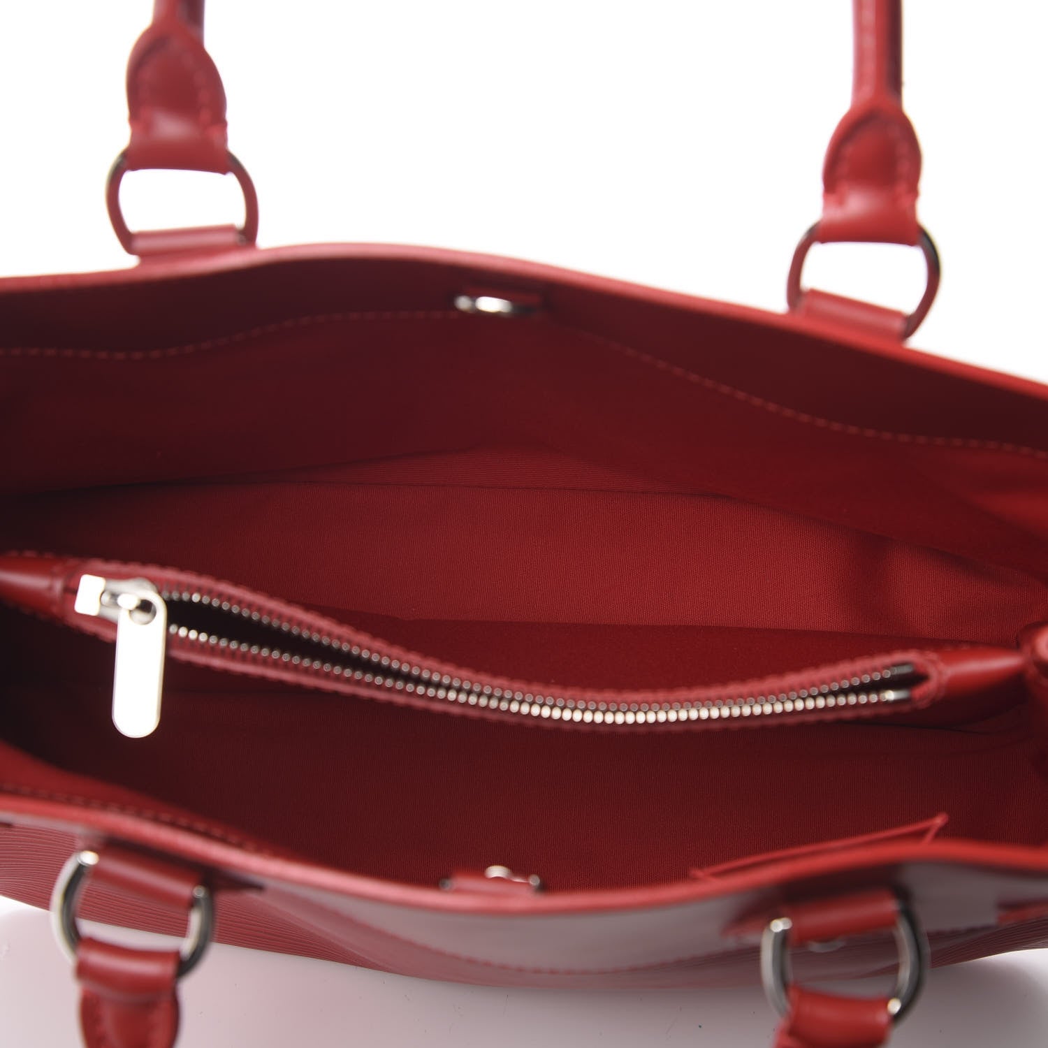 Louis Vuitton Epi Passy PM Red 6 of 9