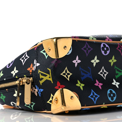 Louis Vuitton Monogram Multicolor Trouville Black 6 of 7