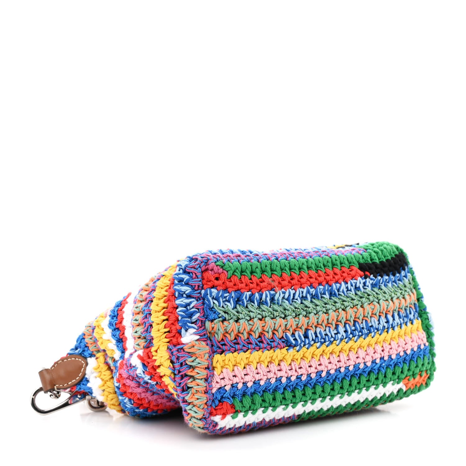 Miu Miu Fabric Crochet Pouch Multicolor 4 of 10