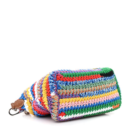 Miu Miu Fabric Crochet Pouch Multicolor 4 of 10