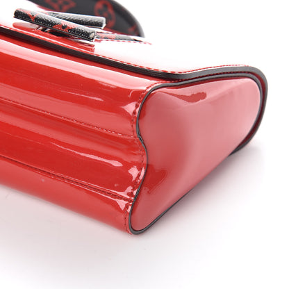 Louis Vuitton Patent Monogram Infrarouge Twist Shoulder Bag PM Coquelicot 9 of 9