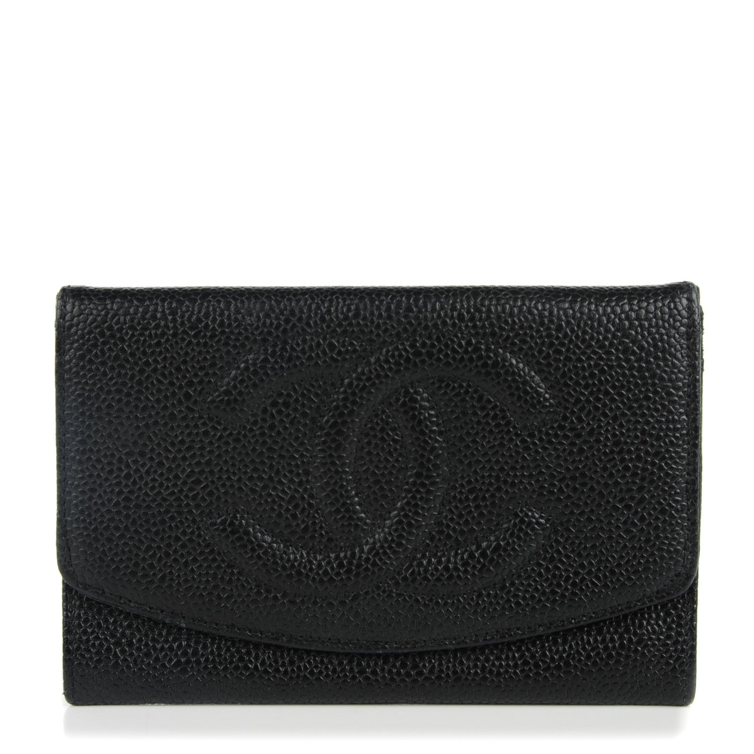 Chanel Caviar Timeless CC Wallet Black 1 of 8
