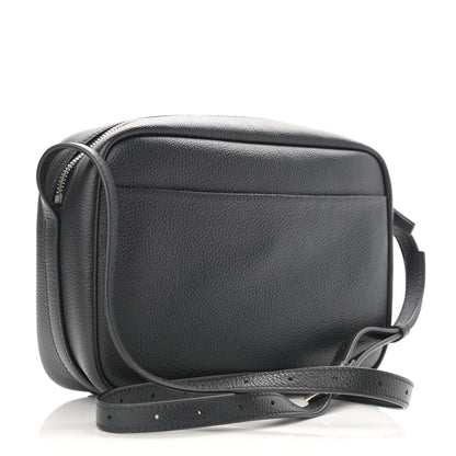 Balenciaga Calfskin Logo M Everyday Camera Bag Black 2 of 12