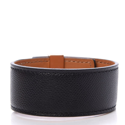 Hermes Epsom Collier de Chien CDC 24 Bracelet T2 Black 3 of 6