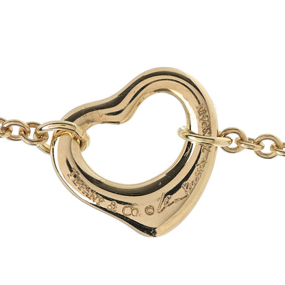 Tiffany 18K Yellow Gold Elsa Peretti 5 Open Heart Bracelet 3 of 5