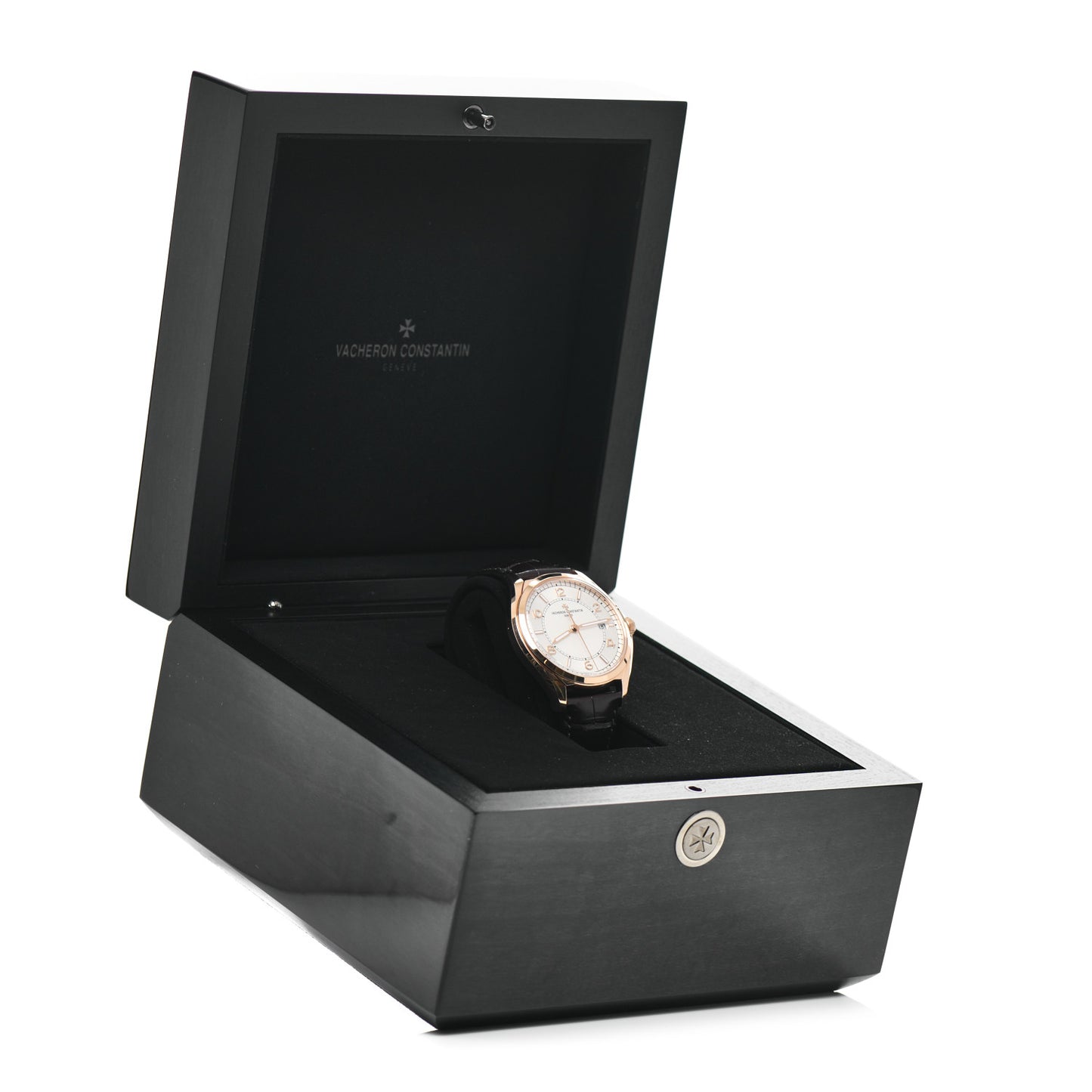 18K Pink Gold Alligator 40mm Fiftysix Automatic Watch 4600E/000R-B441