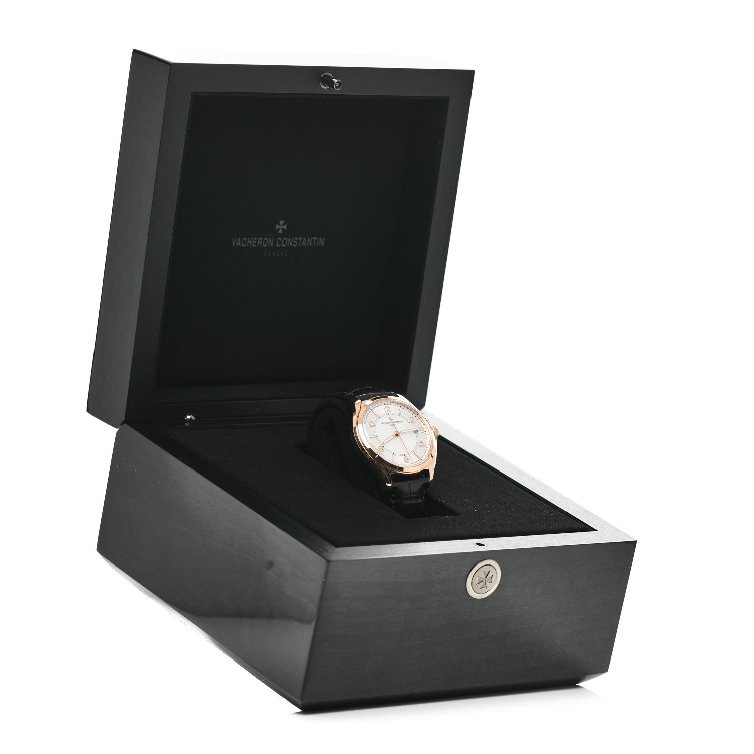Vacheron Constantin 18K Pink Gold Alligator 40mm Fiftysix Automatic Watch 4600E/000R-B441 5 of 5