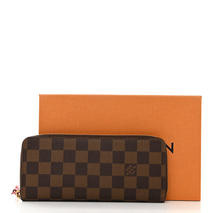 Louis Vuitton Damier Ebene Clemence Wallet Cherry 10 of 10