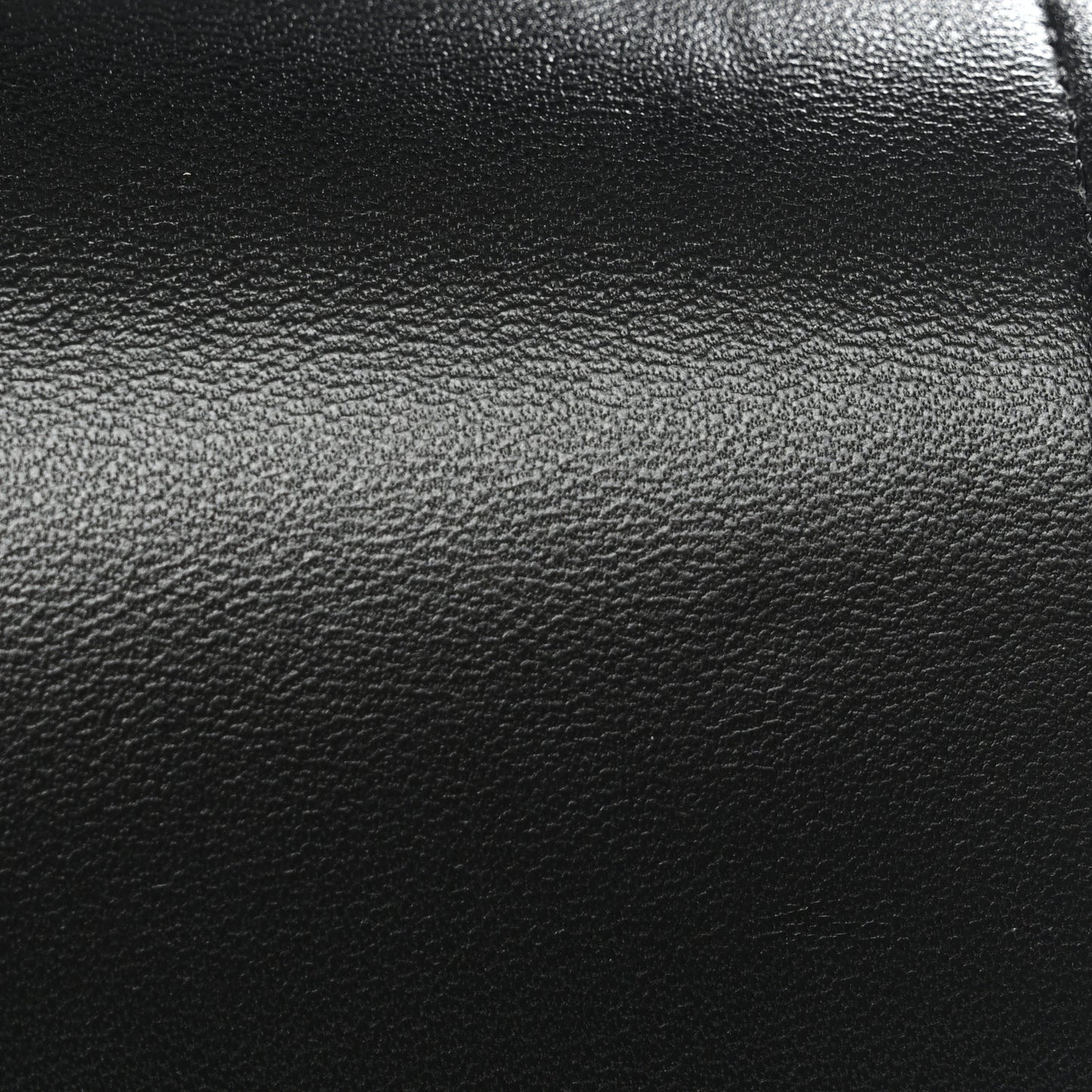 Lambskin Quilted Jumbo Double Flap Black