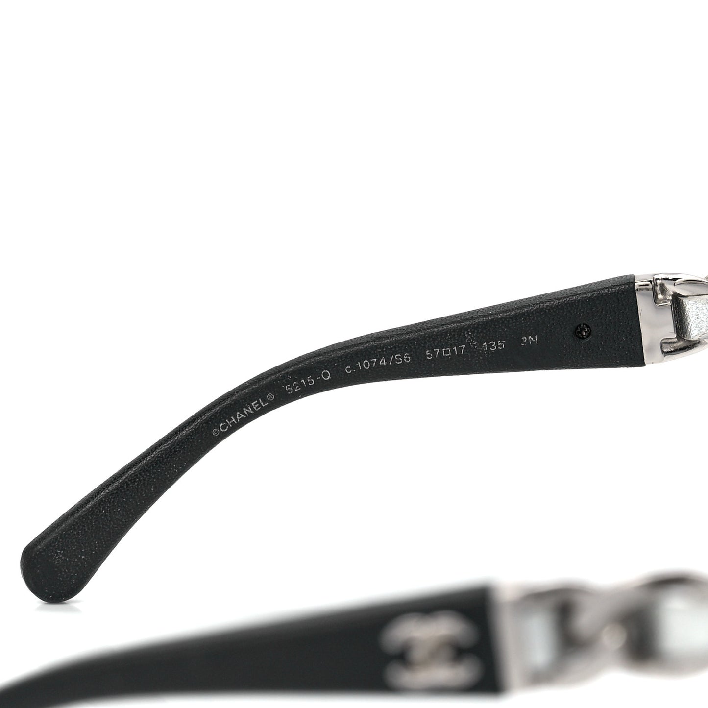 CC Chain Sunglasses 5215Q Black