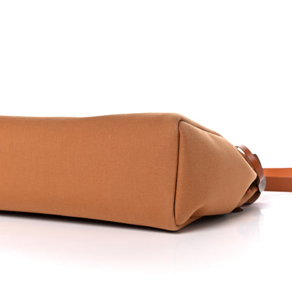 Hermes Toile Officier Vache Hunter Verso Herbag Zip PM 31 Dune Magnolia Fauve 9 of 10