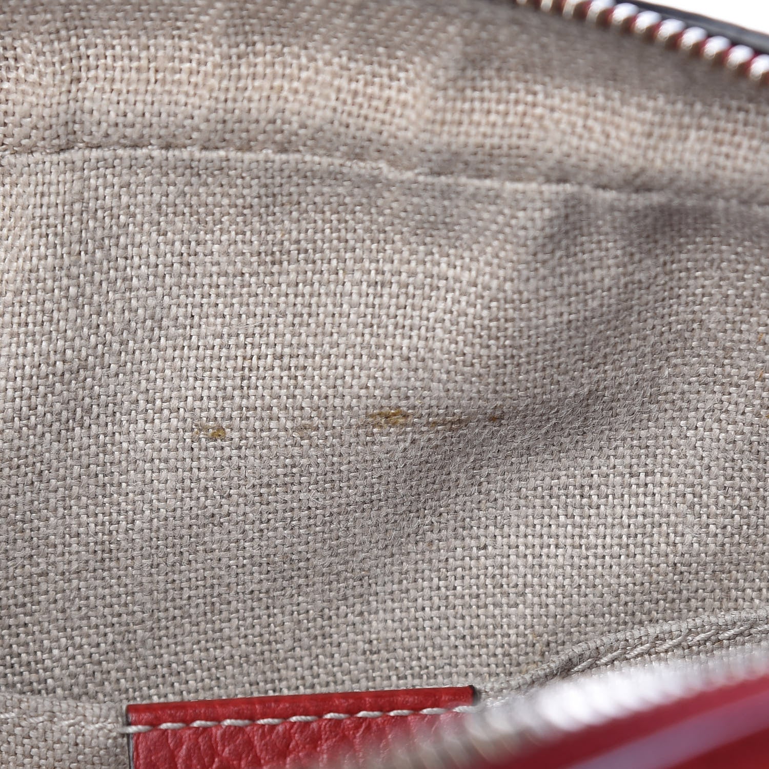 Gucci Monogram Mini Bree Messenger Bag Red 8 of 10