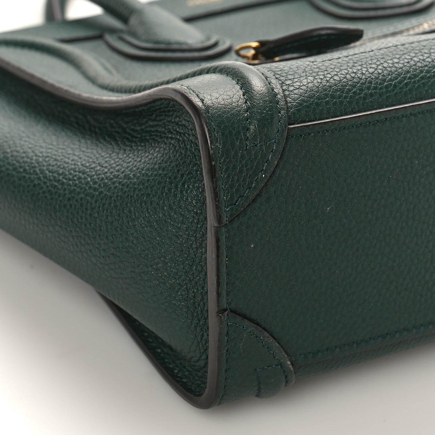 Drummed Calfskin Nano Luggage Amazone