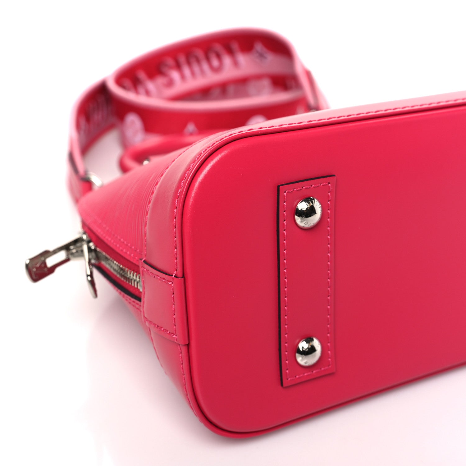 Louis Vuitton Epi Jacquard Alma BB Rose Pondicherry 7 of 8