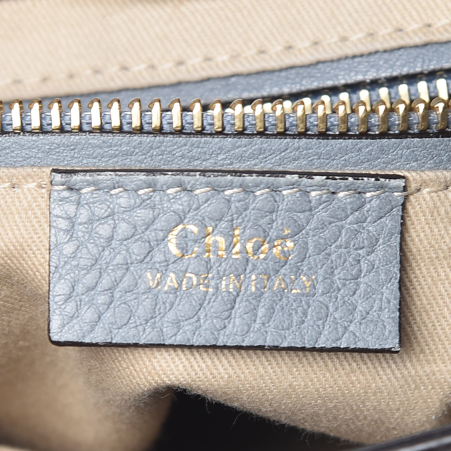 Chloe Suede Calfskin Small Faye Backpack Cloudy Blue 6 of 18