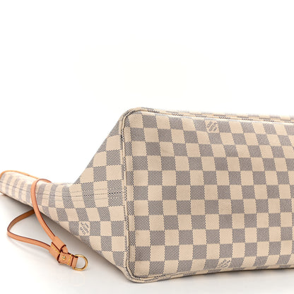 Louis Vuitton Damier Azur Neo Neverfull GM Rose Ballerine 8 of 11