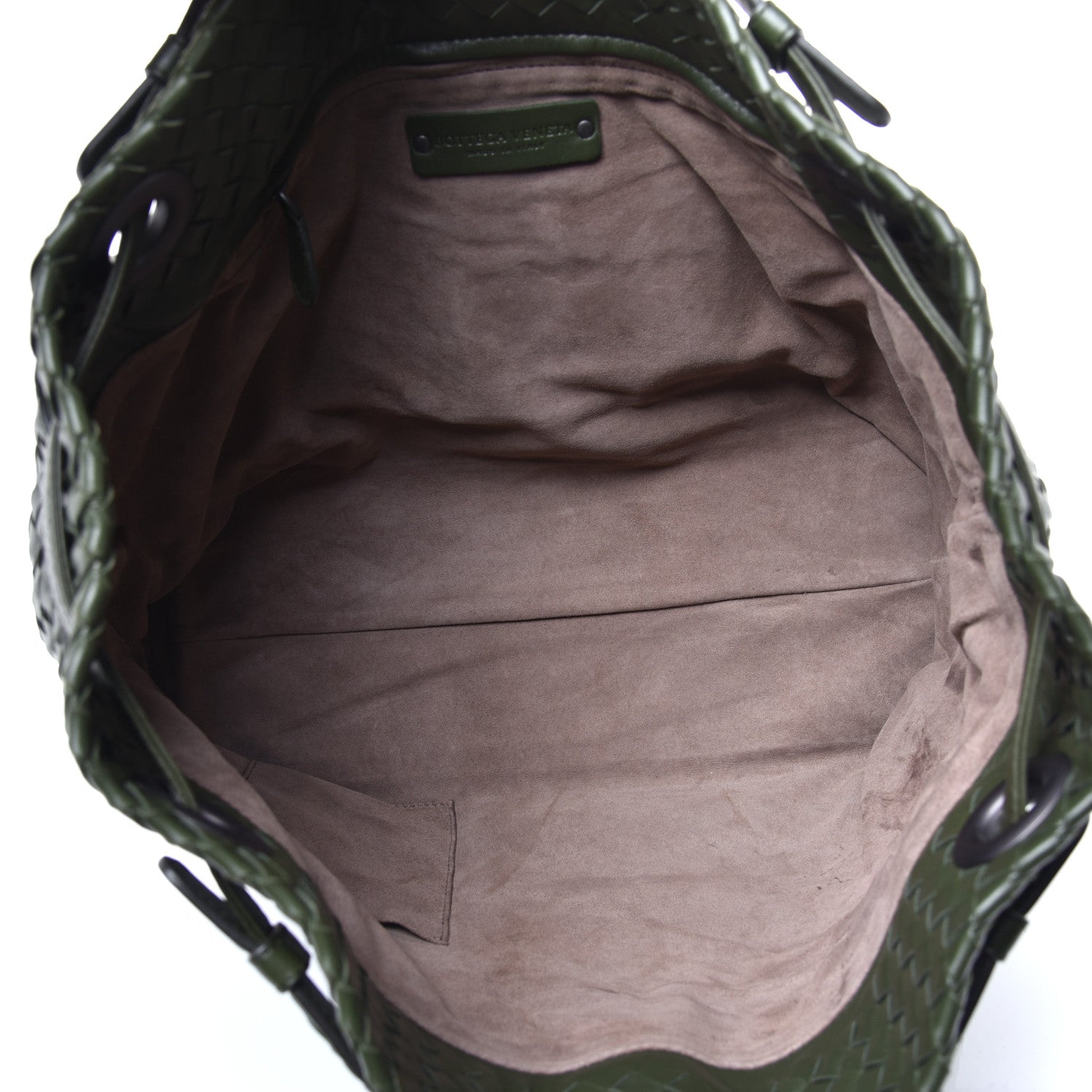 Bottega Veneta Nappa Intrecciato Bella Tote Moss 5 of 8