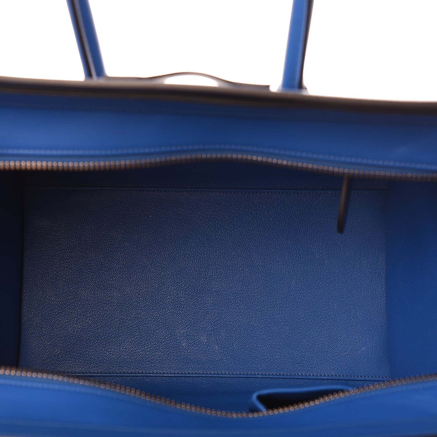 Celine Palmelato Mini Luggage Electric Blue 5 of 10