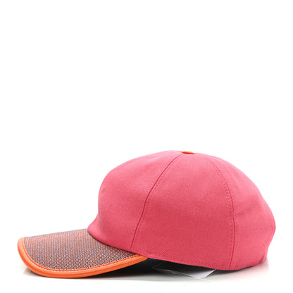 Hermes Cotton Tess Pop Cap 38 Rose 4 of 8