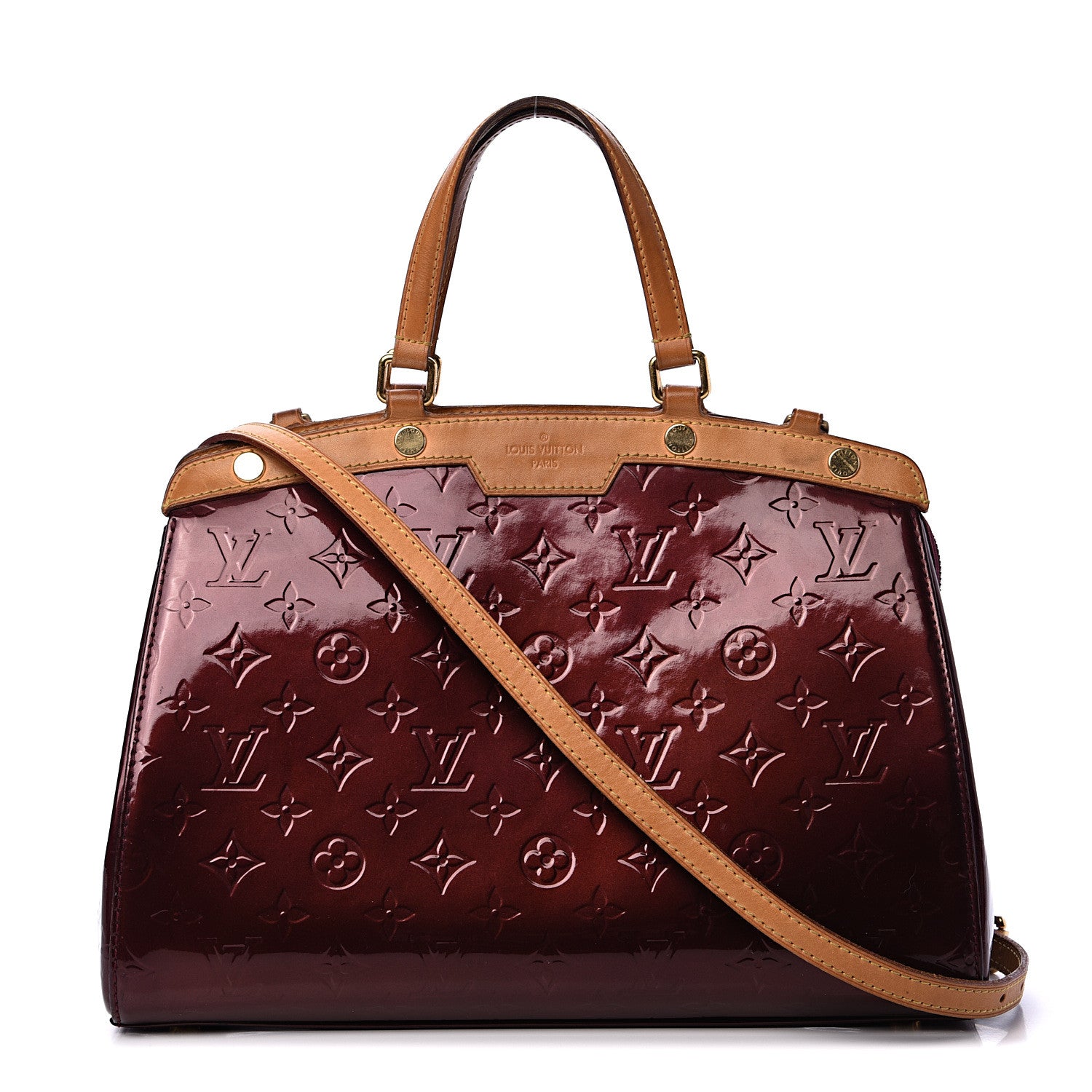 Louis Vuitton Vernis Brea MM Rouge Fauviste 1 of 18