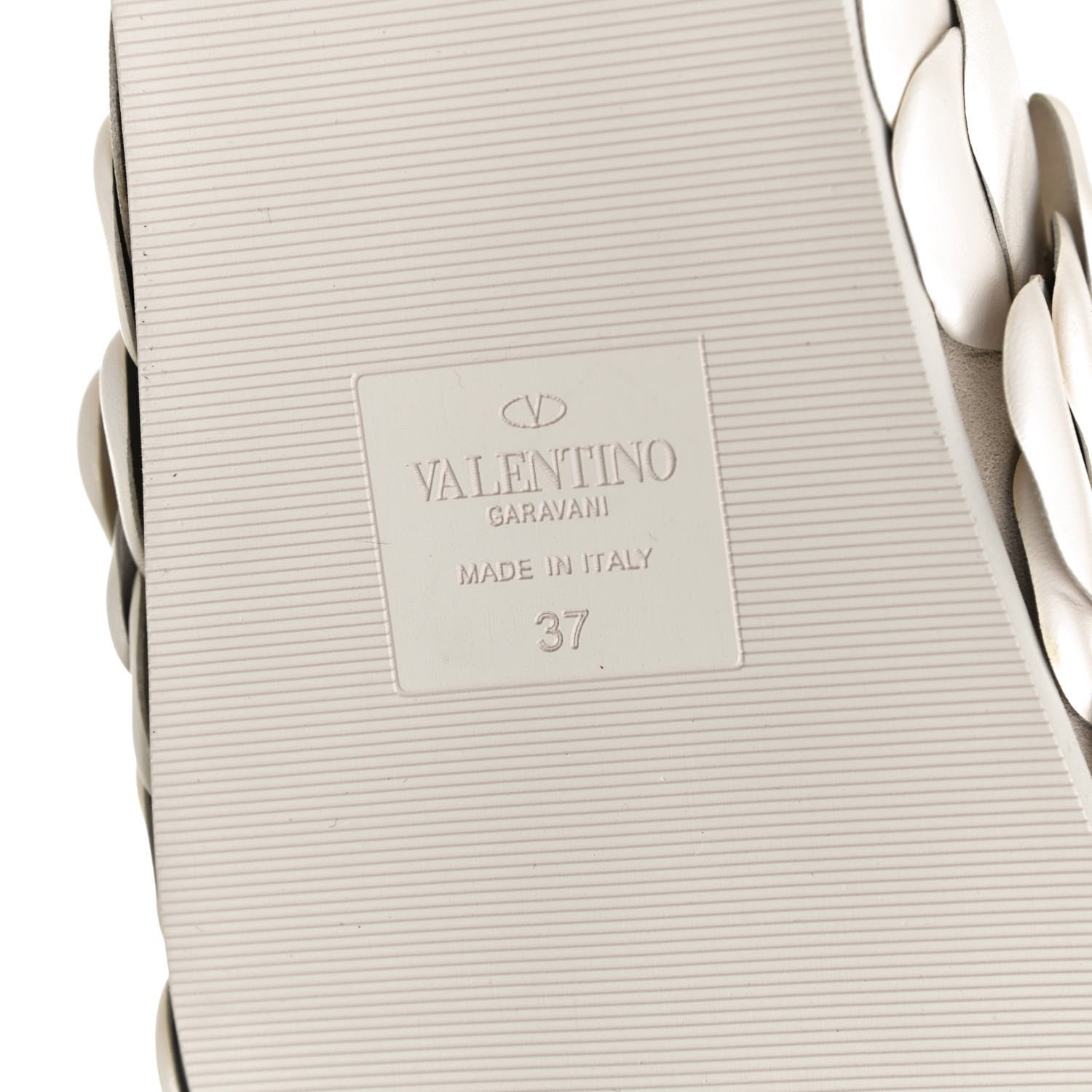 Valentino Garavani Kidskin Atelier 03 Rose Edition Double Buckle Slide Sandals 37 Avorio 8 of 11