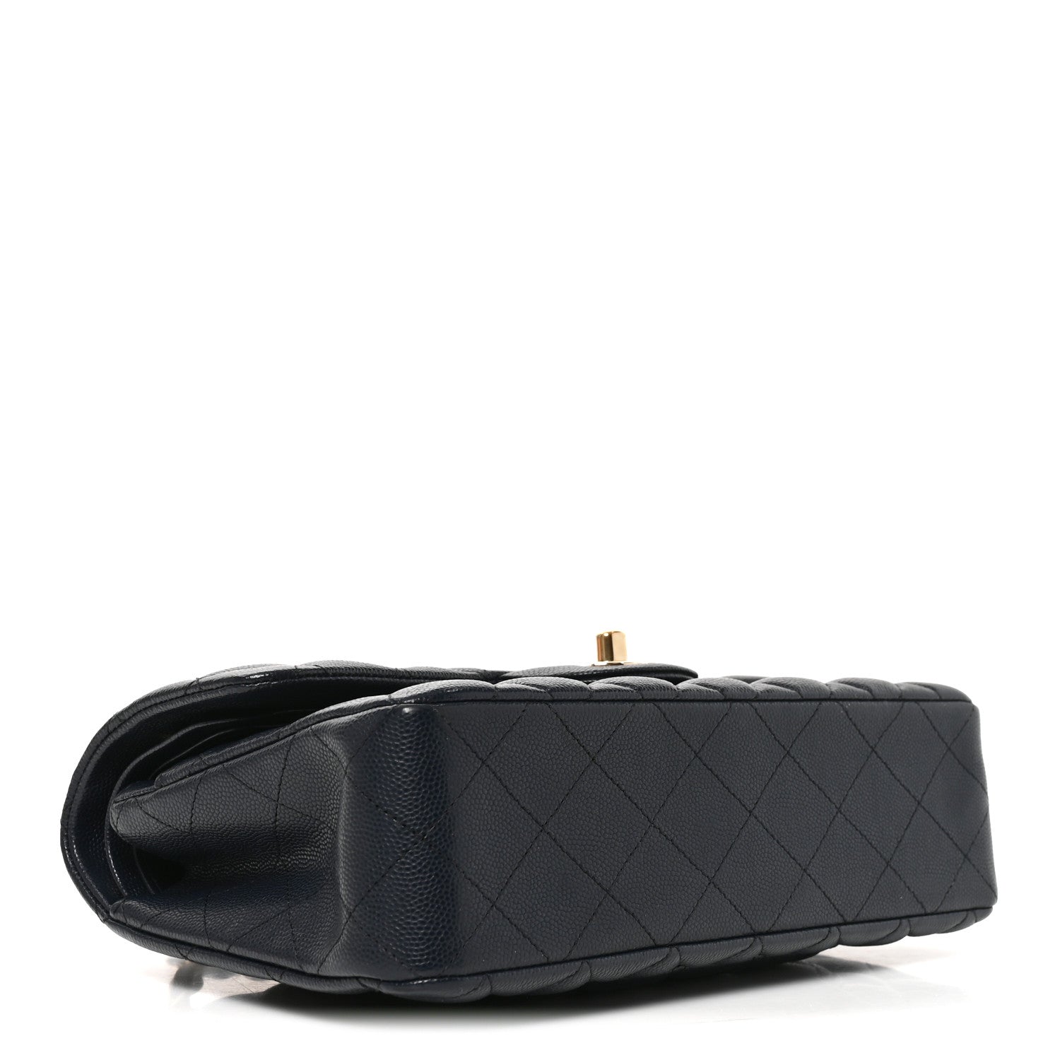 Chanel Caviar Quilted Small Double Flap Dark Navy 4 of 10