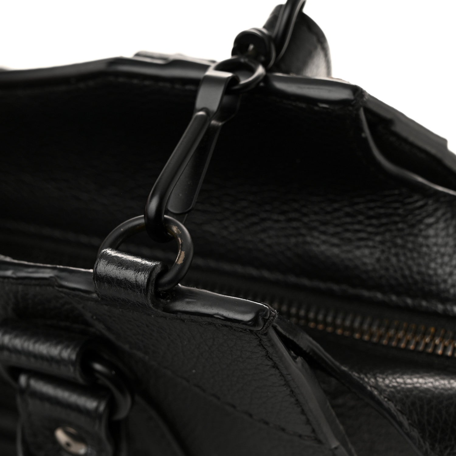 Balenciaga Grained Calfskin Neo Classic Black Hardware S City Black 11 of 11