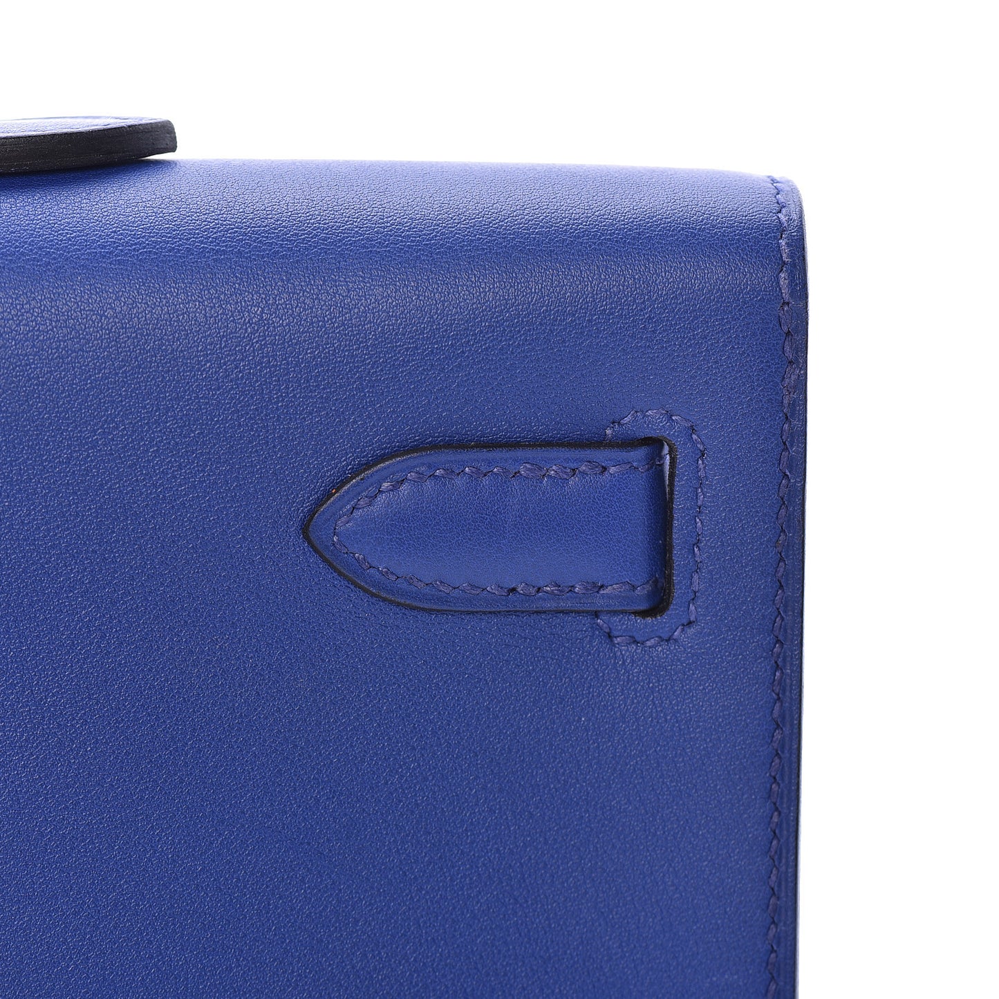 Swift Kelly Cut Clutch Pochette Bleu Electrique