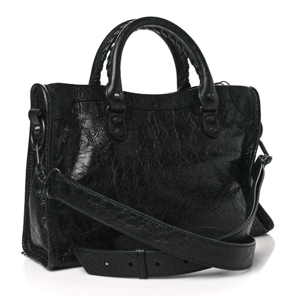 Balenciaga Agneau Arena Classic Hardware Small Le City Black 2 of 9