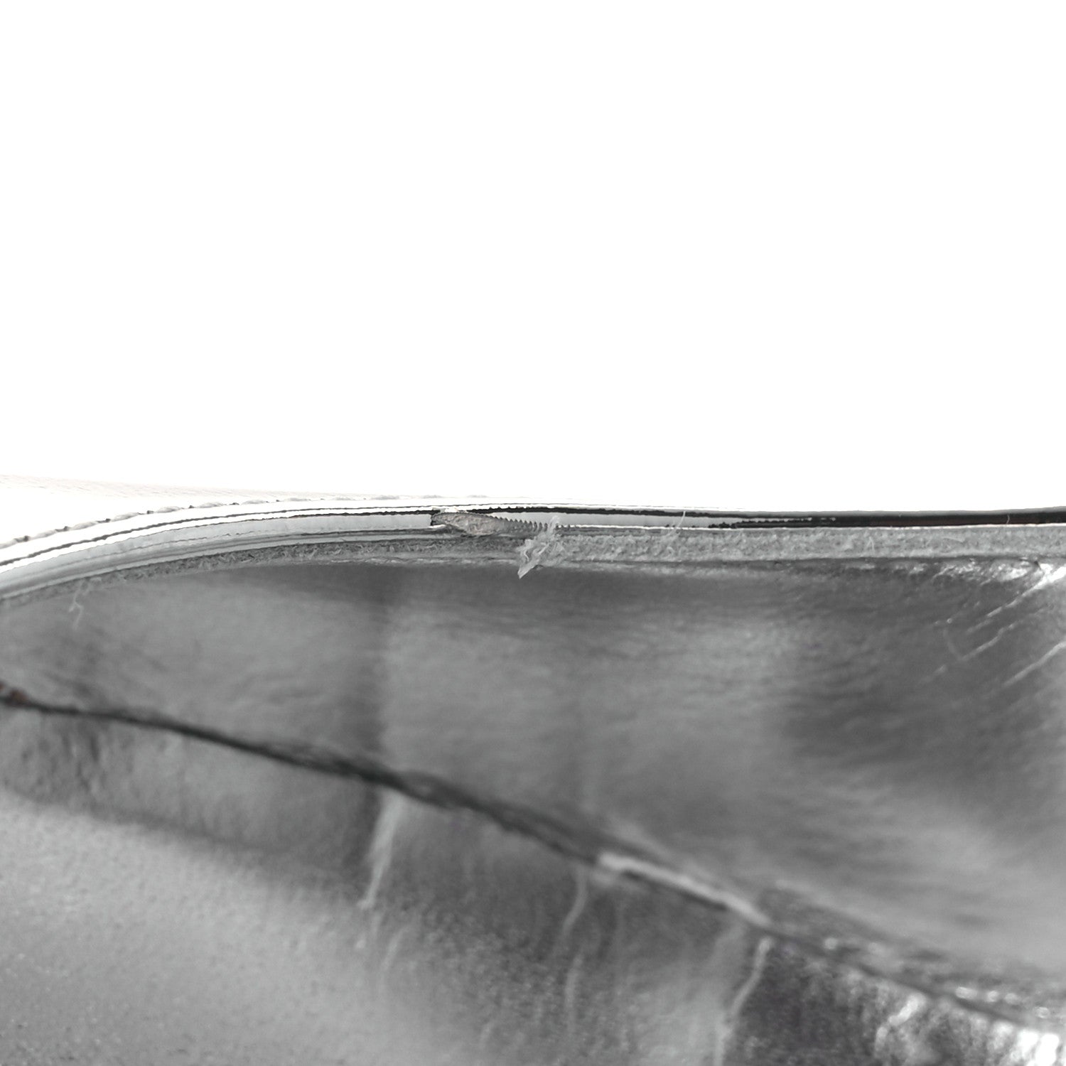 Christian Louboutin Specchio So Jane Sling 55 Pump 39.5 Silver 11 of 13