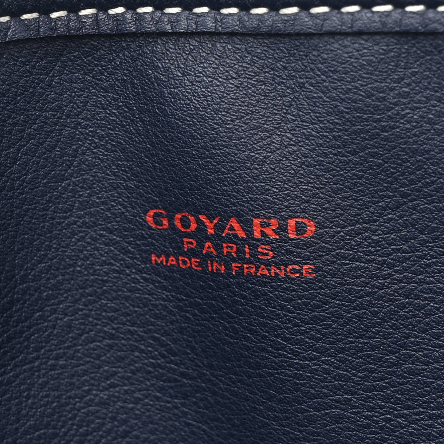 Goyardine Reversible Anjou PM Navy