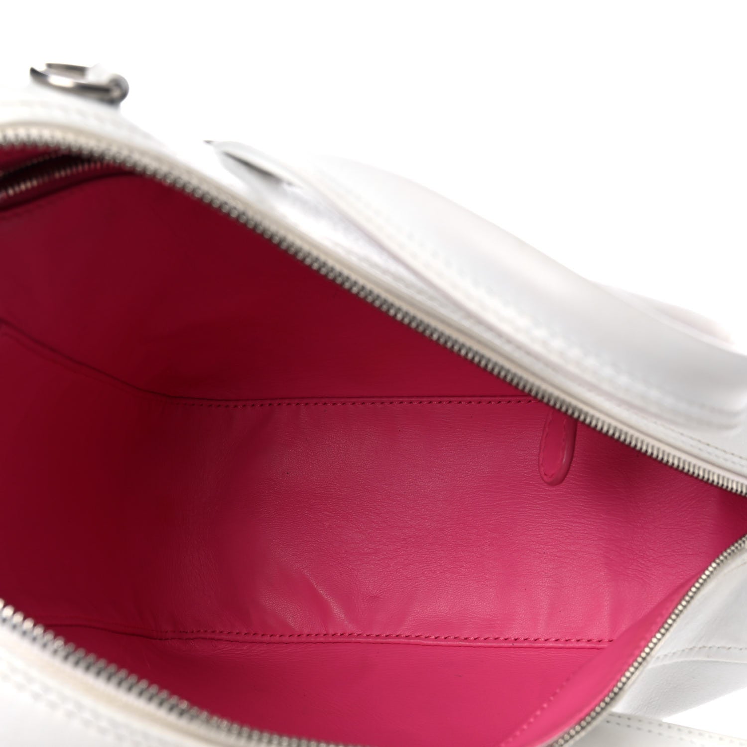 Balenciaga Calfskin S Triangle Duffle White 6 of 15