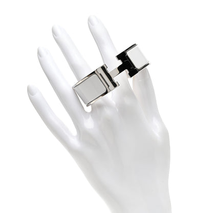 Hermes Enamel Wide Clic Clac H Bracelet PM White 2 of 4