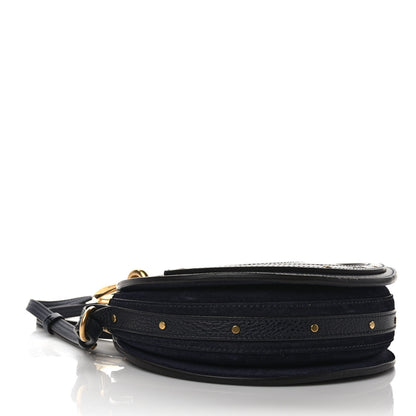 Chloe Calfskin Suede Small Pixie Bag Full Blue 4 of 9