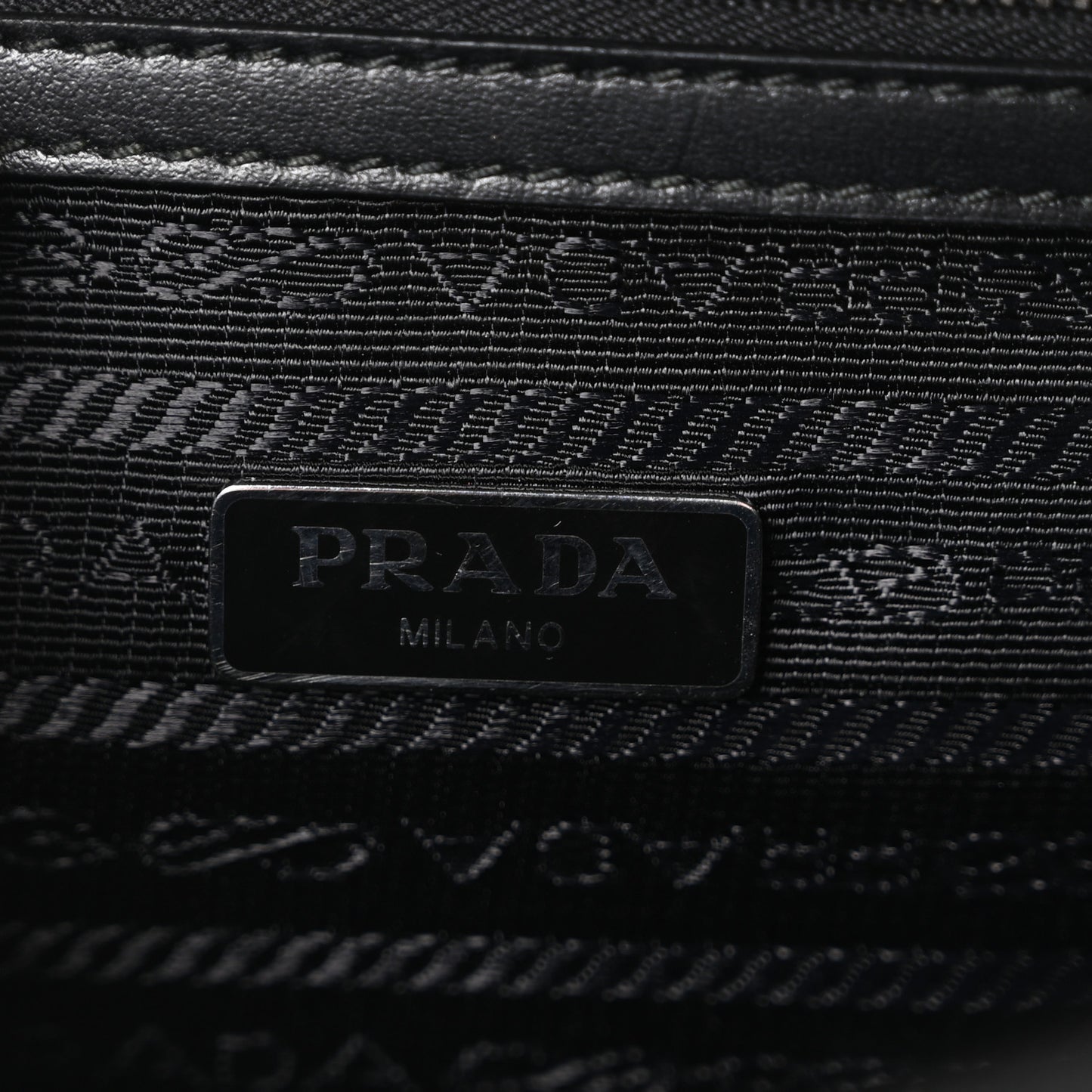 Saffiano Pattina Crossbody Bag Black