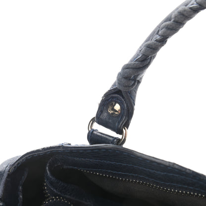Balenciaga Agneau Giant 12 Silver Hardware Mini City Bleu Obscur 14 of 16