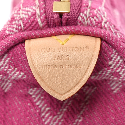 Louis Vuitton Denim Trousse Speedy Fuchsia 6 of 7