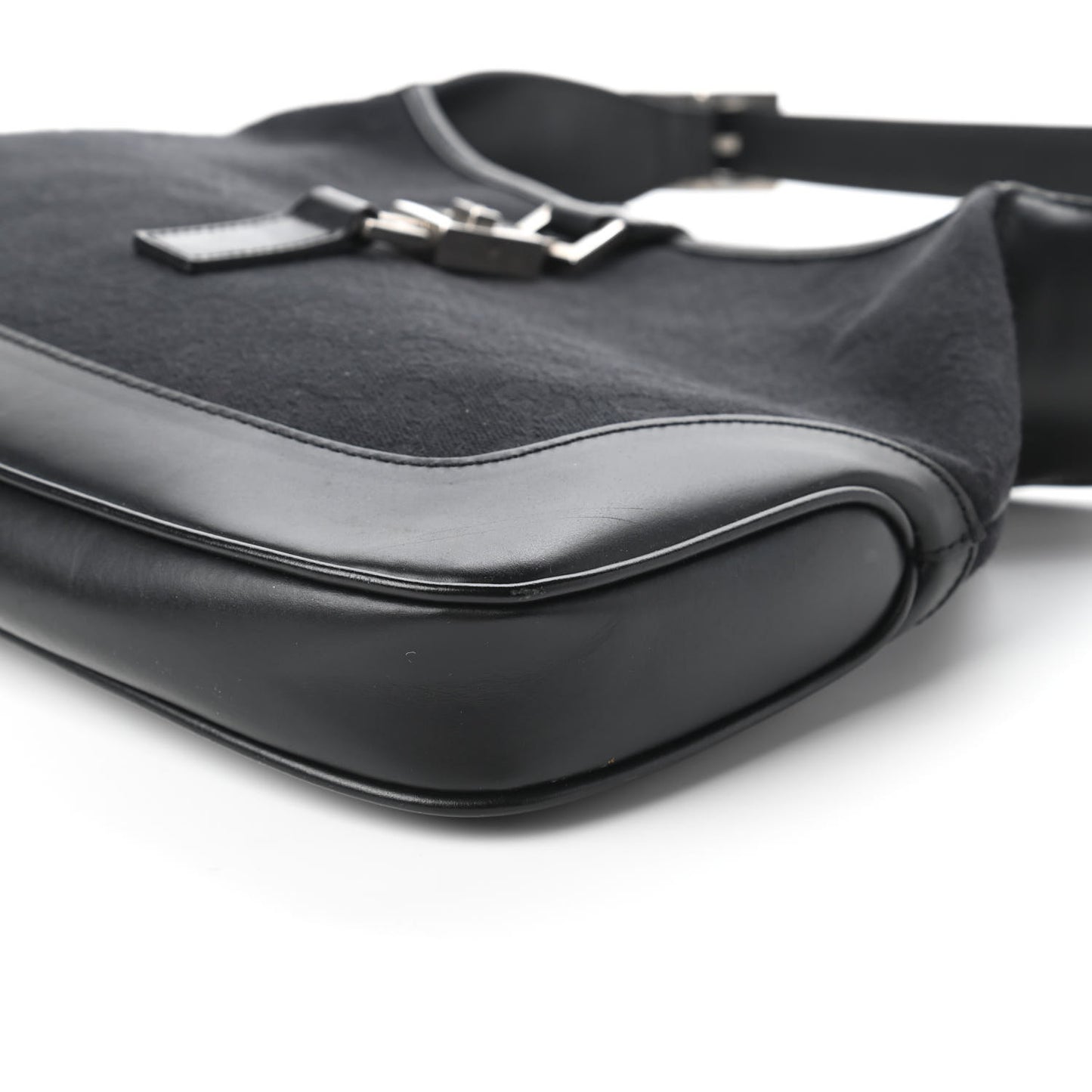 Monogram Small Jackie O Hobo Black