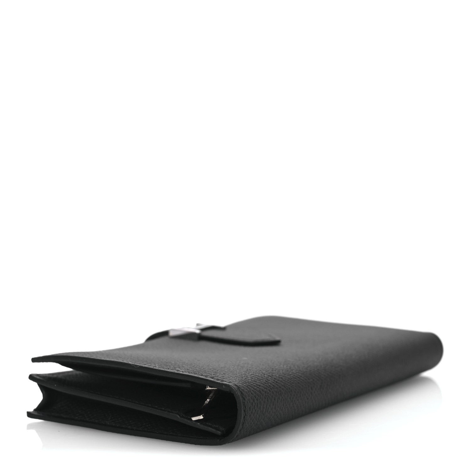 Hermes Epsom Bearn Gusset Wallet Black 4 of 13