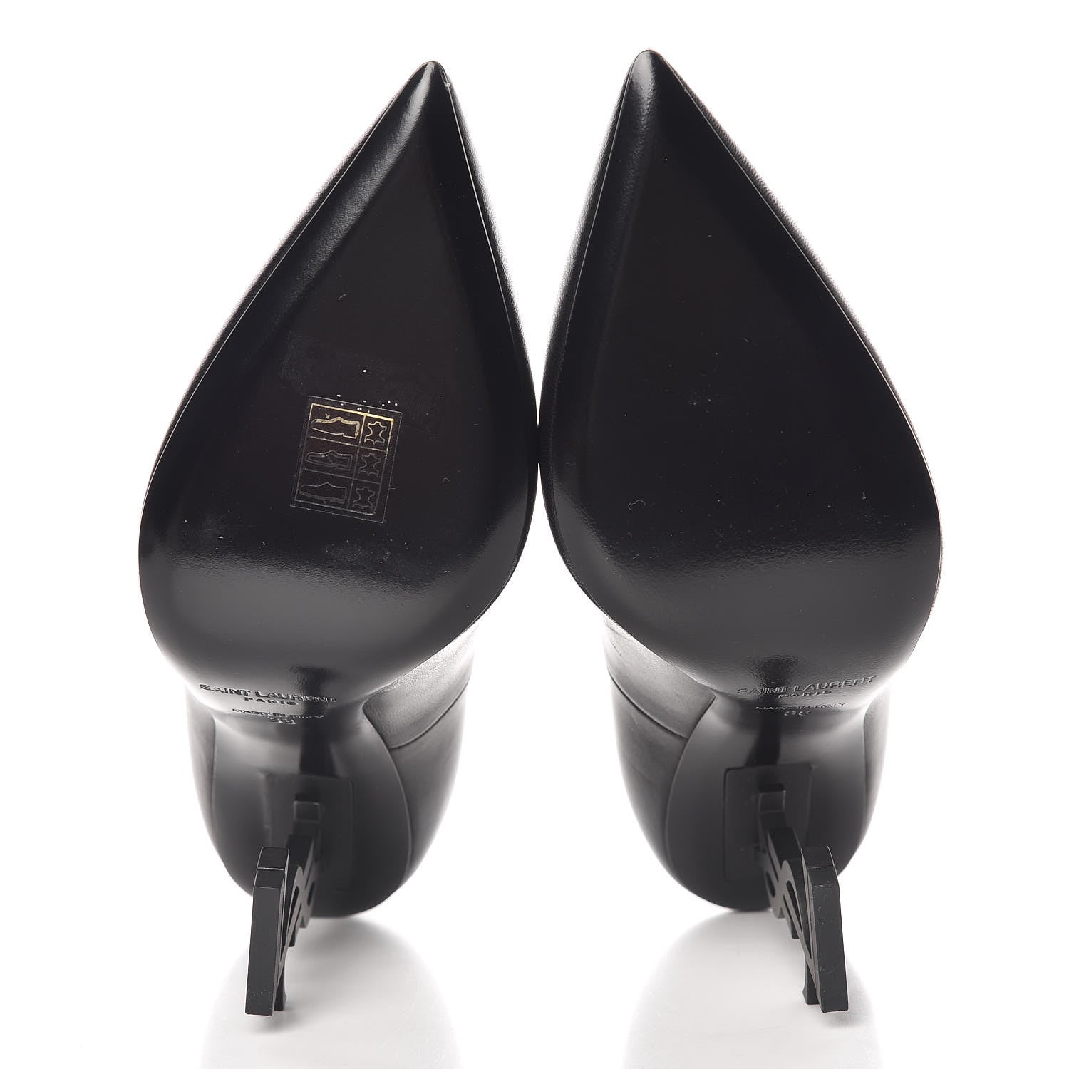 Saint Laurent Nappa Opyum 110 Pumps 38 Black 5 of 14