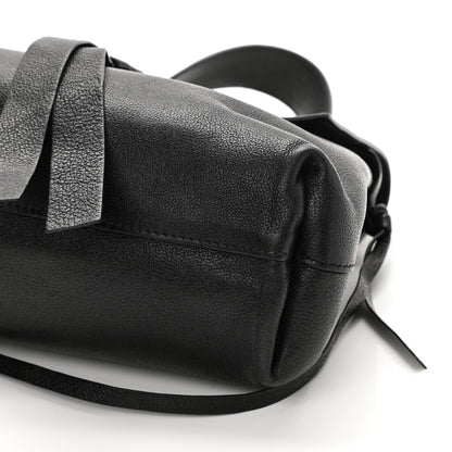 Valentino Garavani Calfskin VRing Shoulder Bag Black 6 of 7